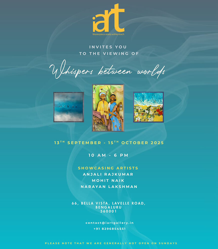 Whispers Between Worlds – A Contemporary Art Exhibition at iArt Gallery