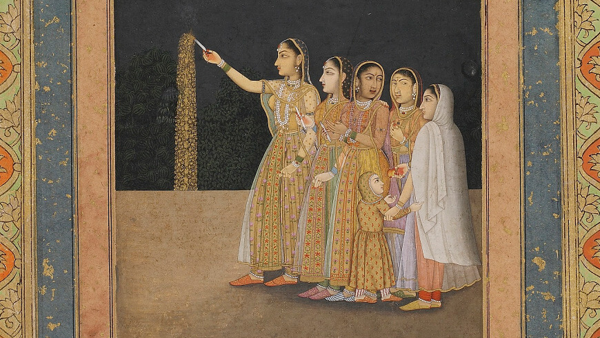 Illuminations of the Inner World: Diwali in Indian Miniature Paintings