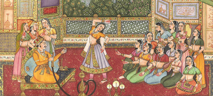 A Mughal miniature painting; Image Courtesy: blog.emamichisel.com