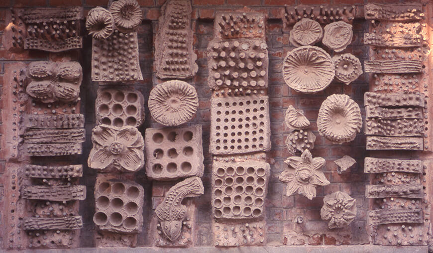 Relief Mural, Faculty of Fine Arts, MSU, Baroda. (Image Courtesy: aaa.org.hk)