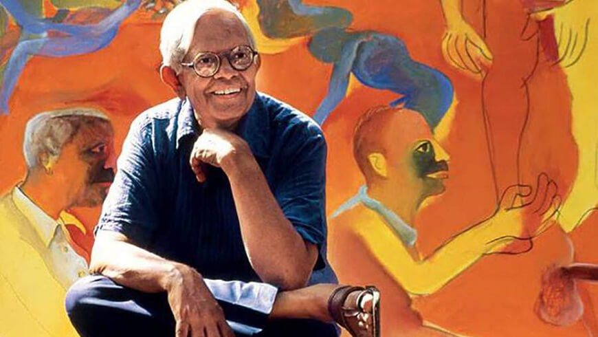 Bhupen Khakhar (Image Courtesy: abirpothi.com)
