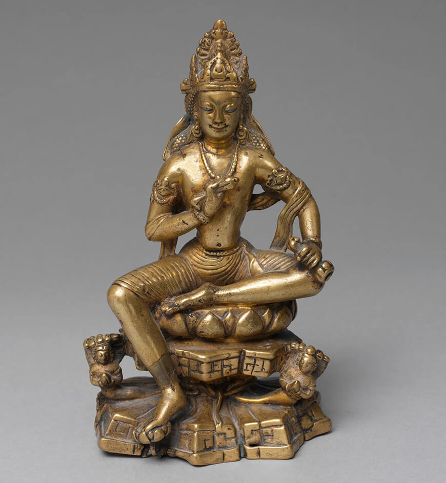 Vajrasattva from Kashmir (Image Courtesy: travelthehimalayas.com)