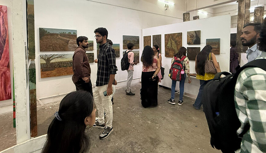 Annual Display 2026, Faculty of Fine Arts, Baroda (Image Courtesy: Vatsya Padia)