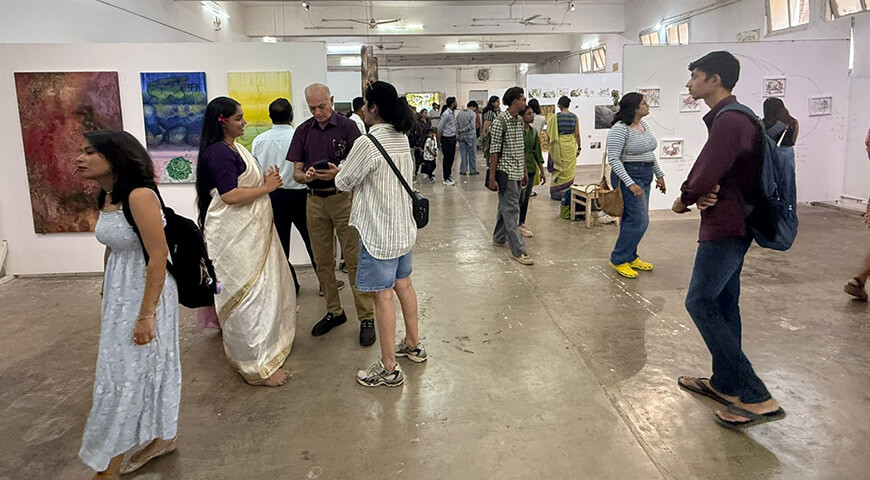 Annual Display 2026, Faculty of Fine Arts, Baroda (Image Courtesy: Vatsya Padia)