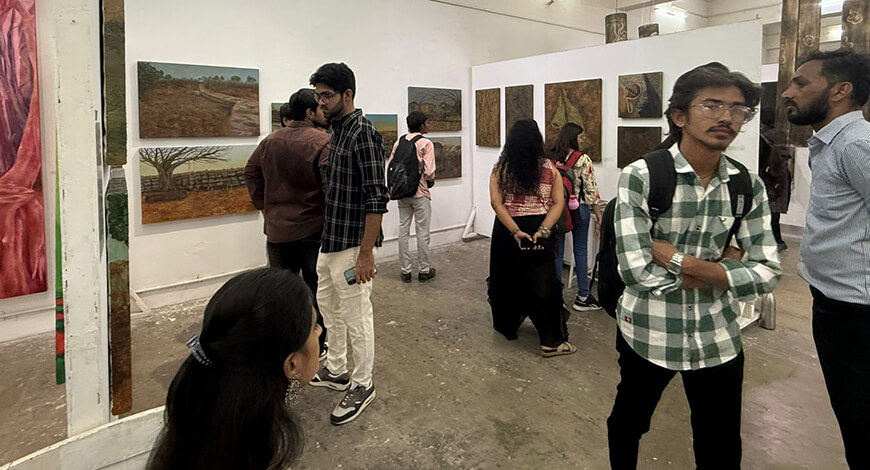 Annual Display 2026, Faculty of Fine Arts, Baroda (Image Courtesy: Vatsya Padia)