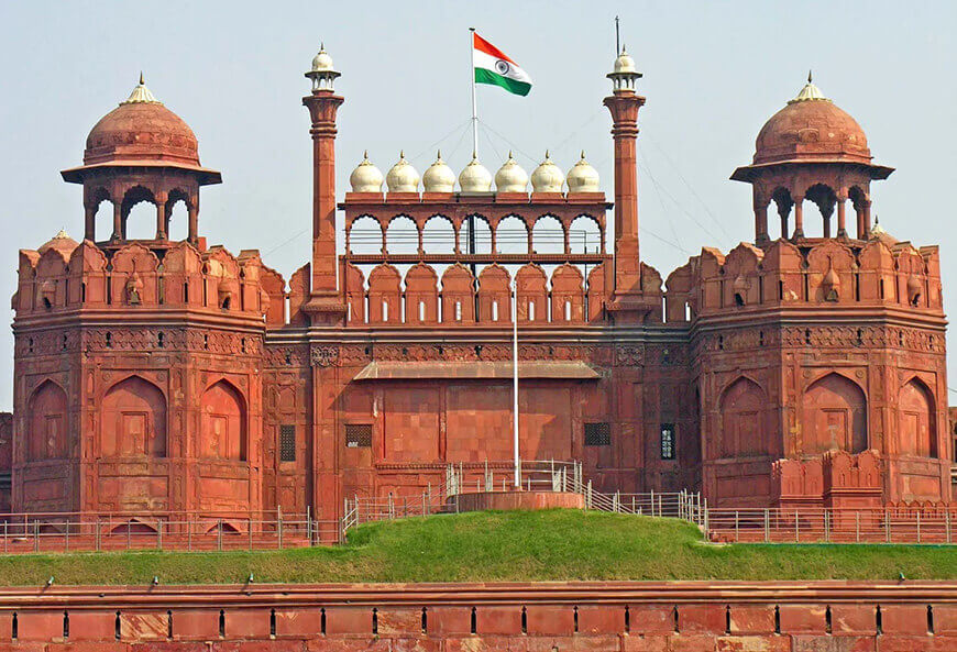 Red Fort, Old Delhi (Image Courtesy: Britannica)